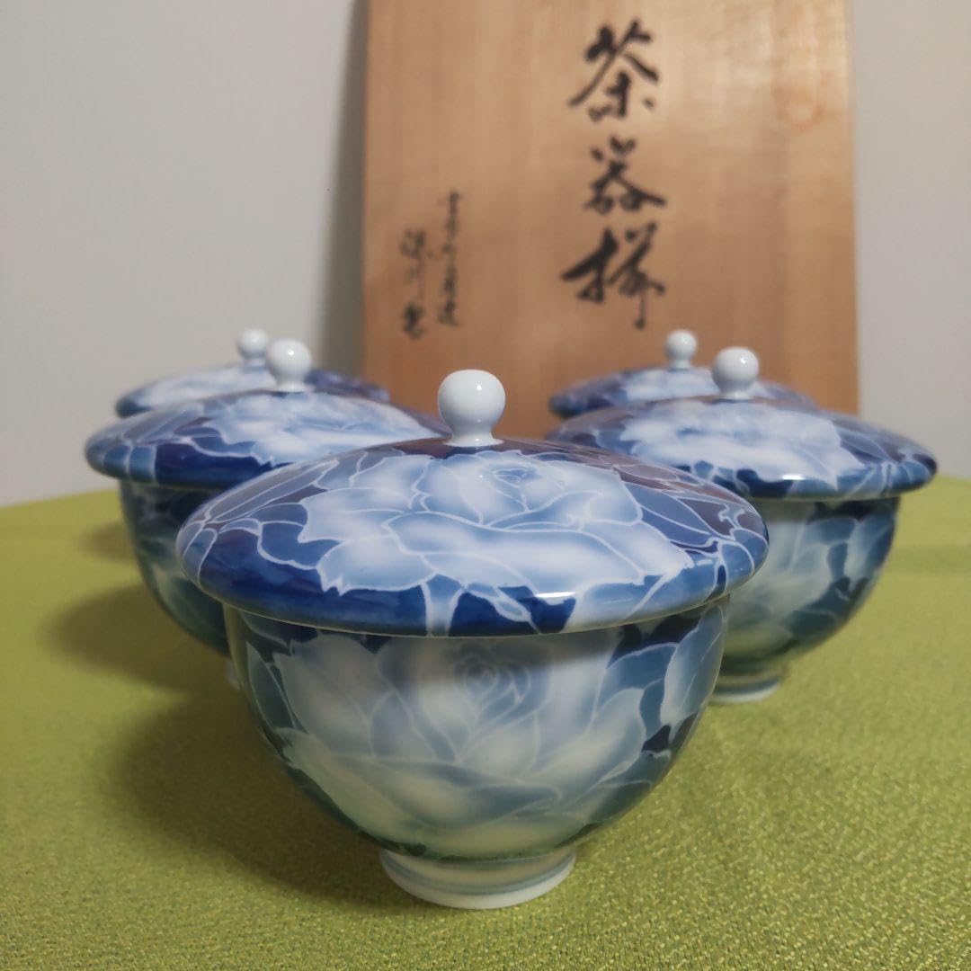 Amazon | 高級 深川製磁 古代バラ 急須 宮内庁御用達 品 蓋付 湯飲み